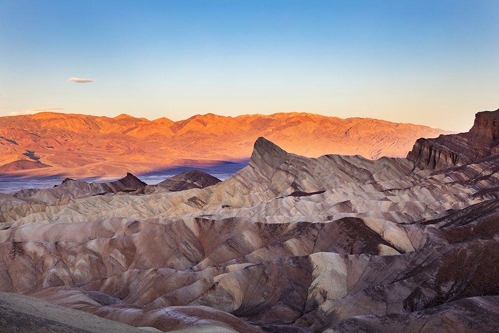 Zabriskie Point in Death Valley National Park-California